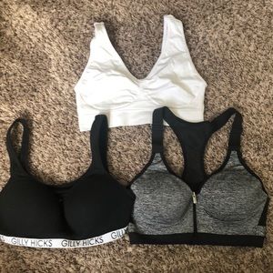 Sports bra bundle: 3 bras